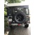 Spare wheel carrier - stainless steel